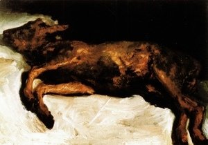 Vincent Van Gogh - New Born Calf Lying On Straw