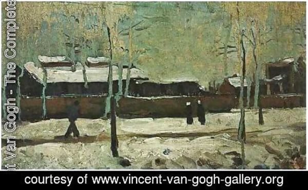 Vincent Van Gogh - The Old Station At Eindhoven