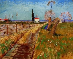 Vincent Van Gogh - Path Through A Field With Willows
