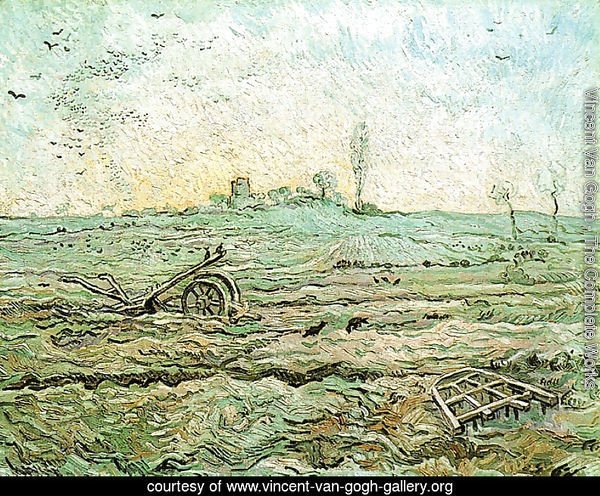 The Plough And The Harrow (after Millet)
