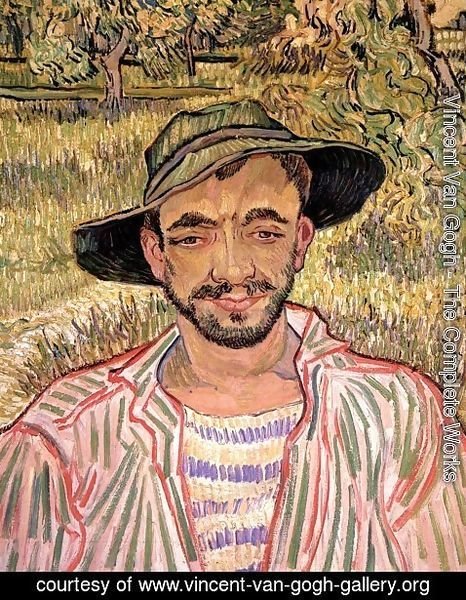 Vincent Van Gogh - Portrait Of A Young Peasant