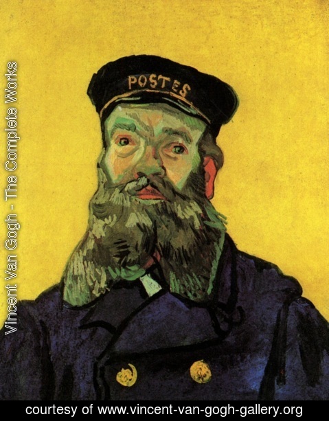 Vincent Van Gogh - Portrait Of The Postman Joseph Roulin III