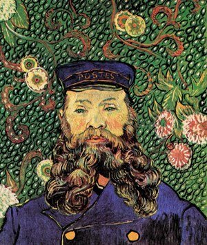 Vincent Van Gogh - Portrait Of The Postman Joseph Roulin V