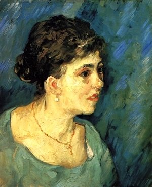 Vincent Van Gogh - Portrait Of Woman In Blue