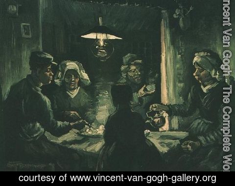 Vincent Van Gogh - Potato Eaters The II