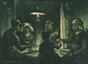 Vincent Van Gogh - Potato Eaters The II