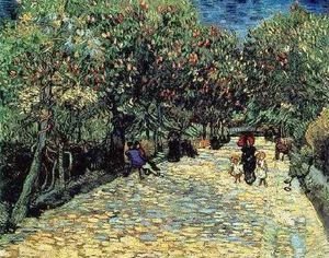 Vincent Van Gogh - Red Chestnuts In The Public Park At Arles