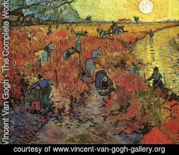 Vincent Van Gogh - The Red Vineyard