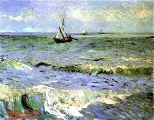 Vincent Van Gogh - Seascape At Saintes Maries II