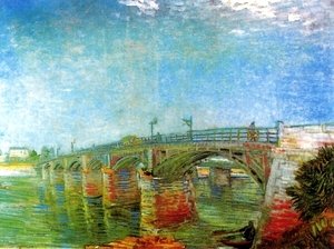 Vincent Van Gogh - The Seine Bridge At Asnieres