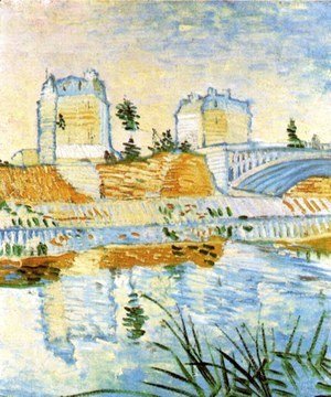 Vincent Van Gogh - The Seine With The Pont De Clichy