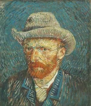 Vincent Van Gogh - Self Portrait With Grey Felt Hat III
