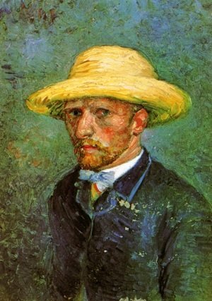 Vincent Van Gogh - Self Portrait With Straw Hat