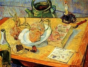 Vincent Van Gogh - Drawing Board Pipe Onions And Sealing Wax