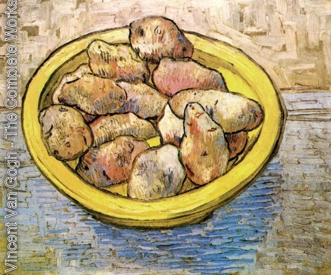 Vincent Van Gogh - Potatoes In A Yellow Dish