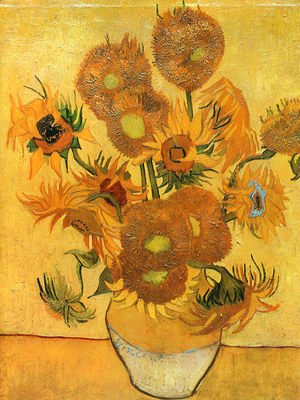 Vincent Van Gogh - Vase With Fifteen Sunflowers II