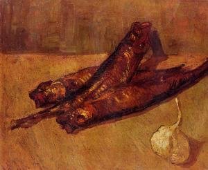 Vincent Van Gogh - Still Life With Bloaters And Garlic