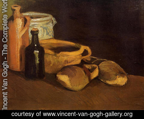 Vincent Van Gogh - Still Life With Clogs And Pots