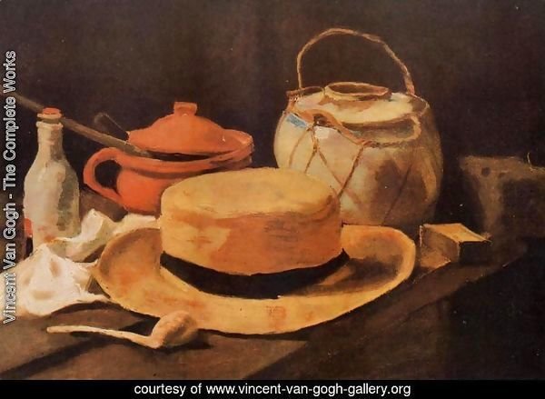 Still Life With Yellow Straw Hat