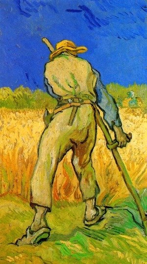Vincent Van Gogh - The Reaper (after Millet)