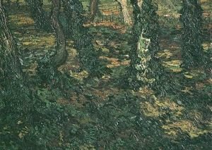 Vincent Van Gogh - Tree Trunks With Ivy II