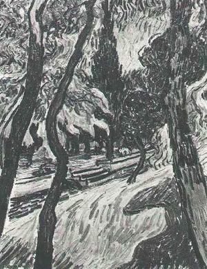 Vincent Van Gogh - Trees In The Garden Of Saint Paul Hospital III