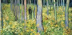 Vincent Van Gogh - Undergrowth With Two Figures