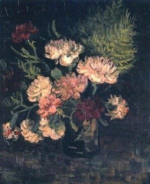 Vincent Van Gogh - Vase With Carnations III