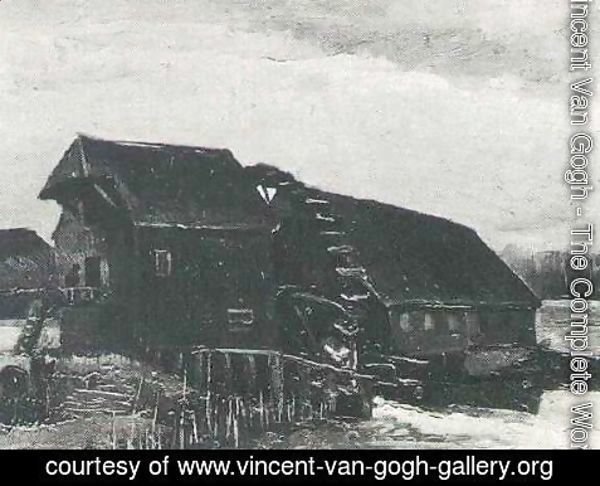 Vincent Van Gogh - Water Mill At Opwetten
