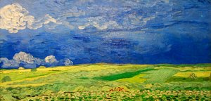 Vincent Van Gogh - Wheat Field Under Clouded Sky