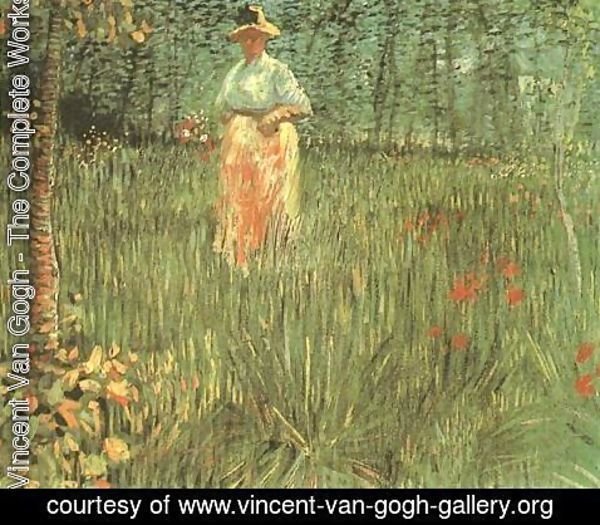 Vincent Van Gogh - Woman Walking In A Garden A