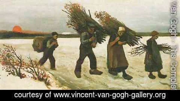 Vincent Van Gogh - Wood Gatherers In The Snow