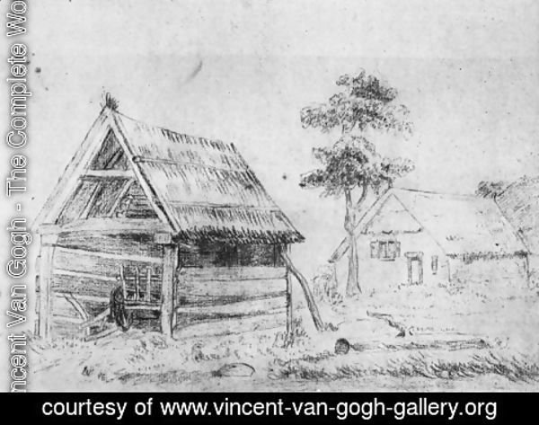 Vincent Van Gogh - Farm and Shed