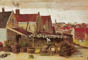 Vincent Van Gogh - Drying House at Scheveningen