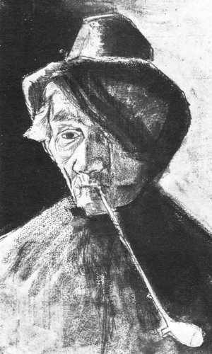 Vincent Van Gogh - Man with Clay Pipe and Bandaged Eye