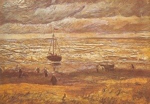 Vincent Van Gogh - Beach at Scheveningen