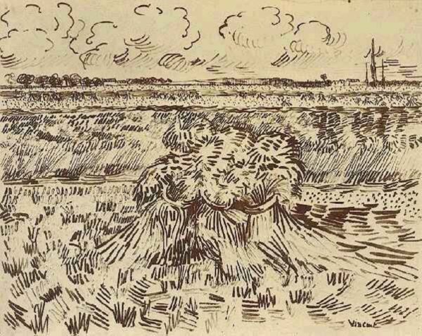 Wheat Field with Sheaves 3