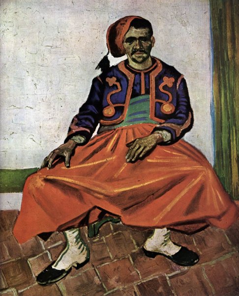 Portrait of Lieutenant Milliet (The Zouave)