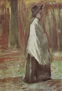 Woman in the Woods