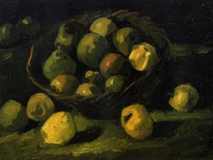 Still Life with Basket of Apples