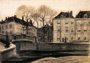 Bridge and Houses on the Corner of Herengracht-Prinsessegracht