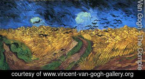 Vincent Van Gogh - Wheatfield with Crows