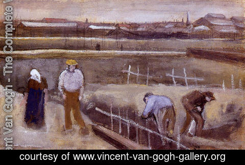 Vincent Van Gogh - Meadows near Rijswijk