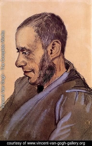 Vincent Van Gogh - Portrait of Boekverkoper Blok