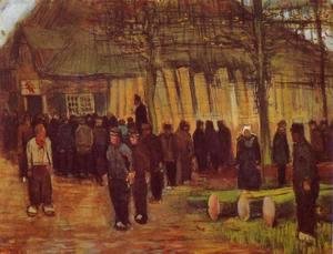 Vincent Van Gogh - A Wood Auction