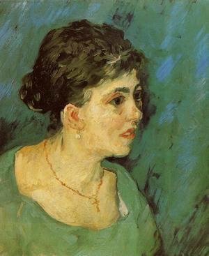 Portrait of a Woman in Blue