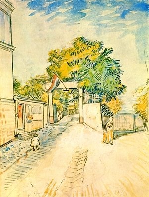Vincent Van Gogh - The Entrance of a Belvedere