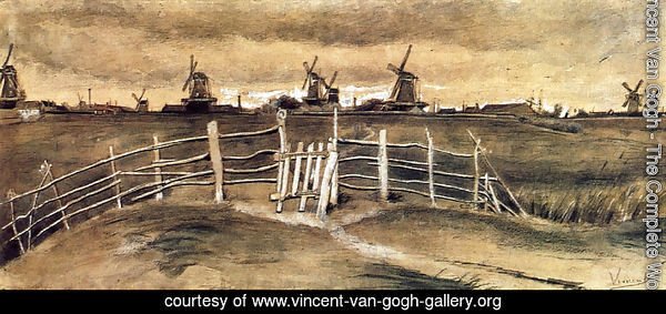 Windmils at Dordrecht