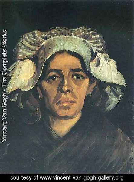 Vincent Van Gogh - Peasant Woman, Portrait of Gordina de Groot