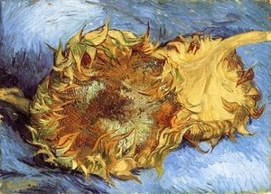 Still Life with Two Sunflowers I